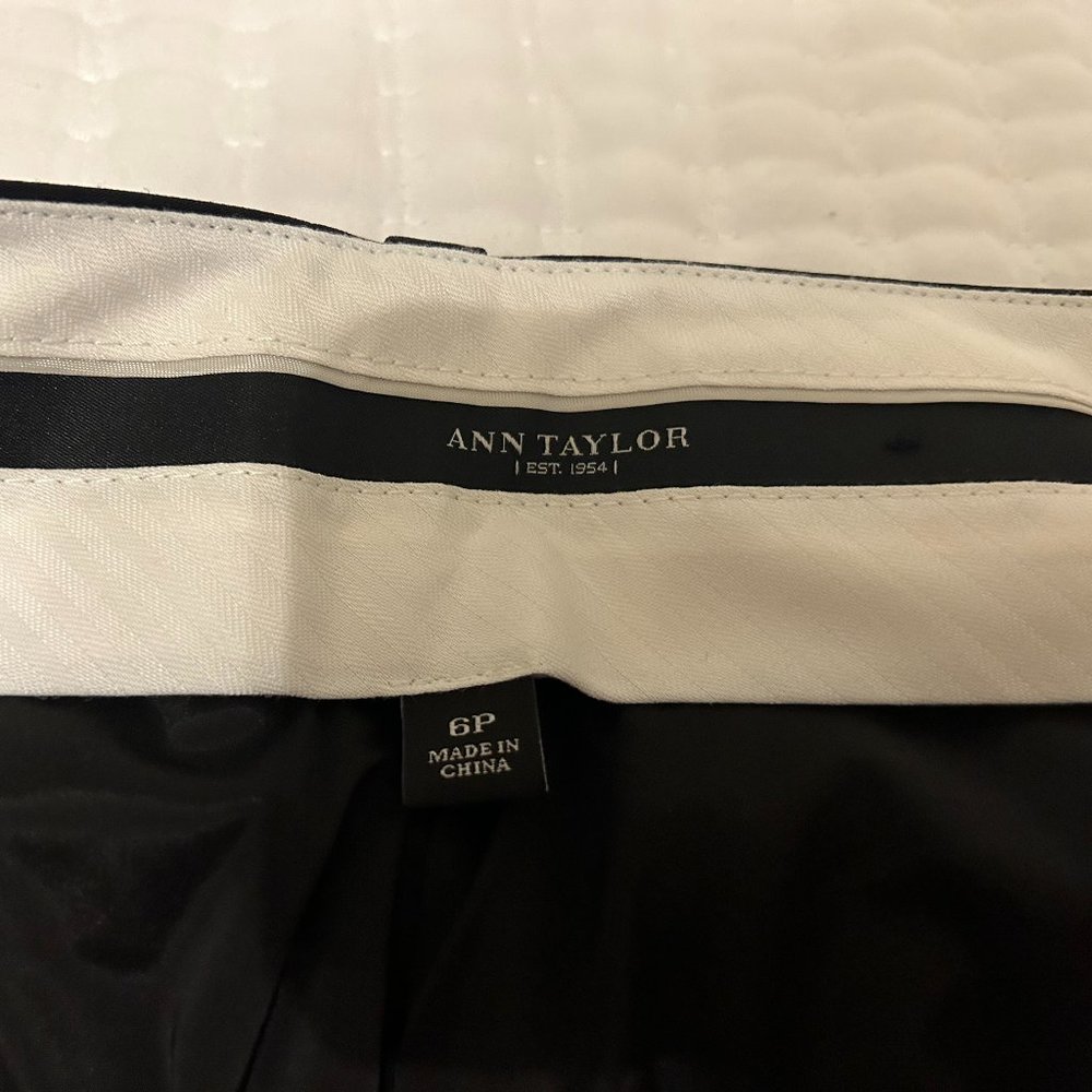 Ann Taylor, Black Pants, Size 6P